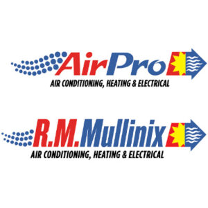 new logomarks for AirPro and R. M. Mullinix HVAC
