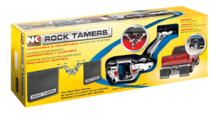 Rock Tamers mudflap corrugated box