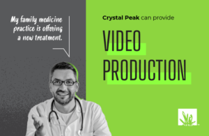 Read more about the article Lights, camera, action! Let Crystal Peak make your vision a reality with Video Production