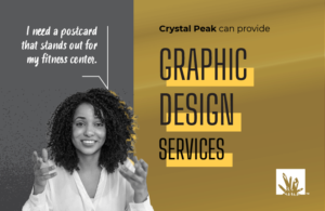 Read more about the article Let’s make your ideas pop with graphic design from Crystal Peak