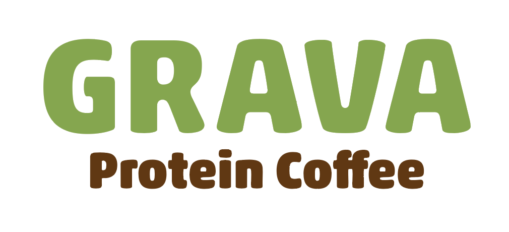 grava protein coffee logo.