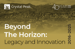 Read more about the article Crystal Peak 40: Beyond the Horizon—Legacy and Innovation